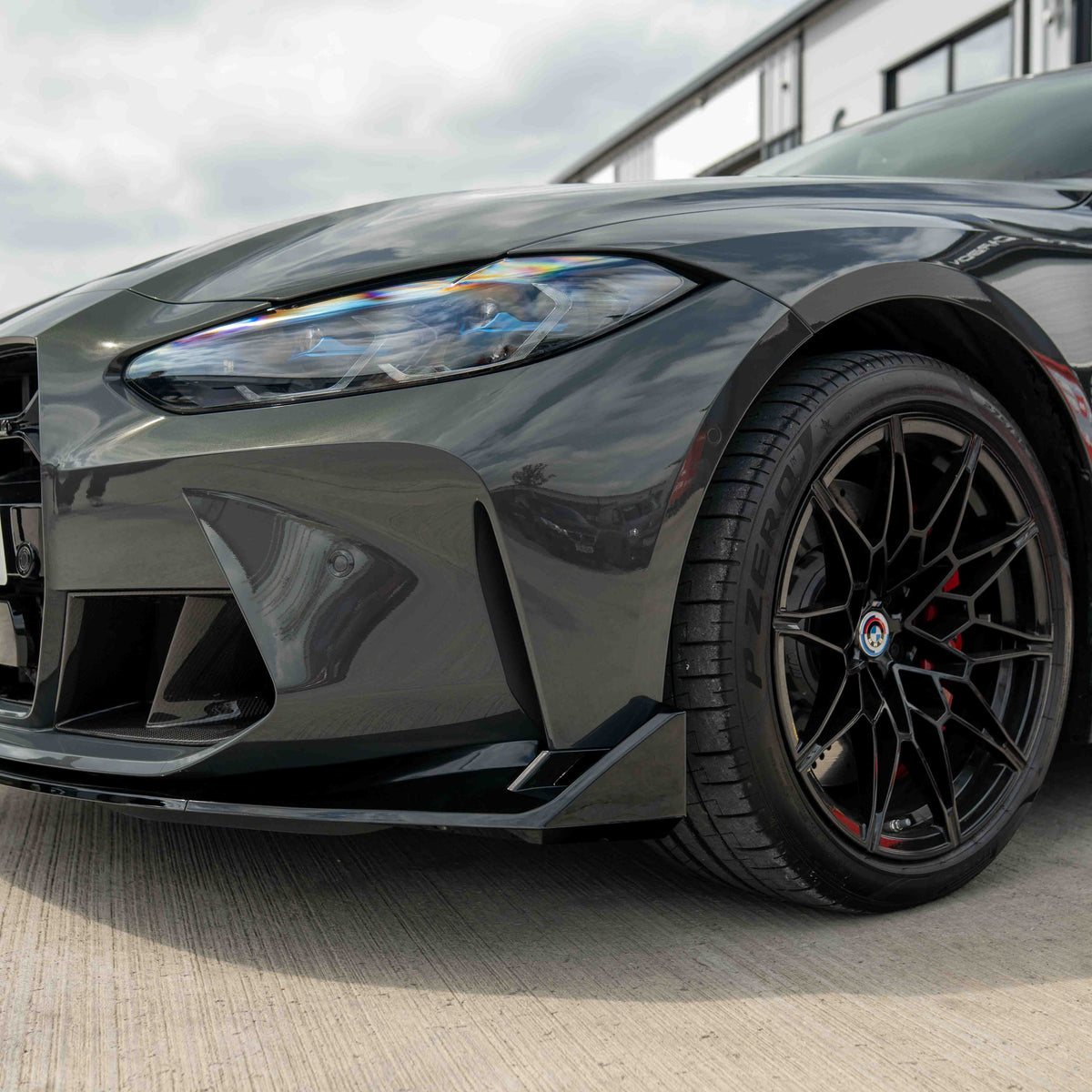 BMW M3 & M4 G80/G81/G82/G83 Gloss Black Splitter - V1 - view 10
