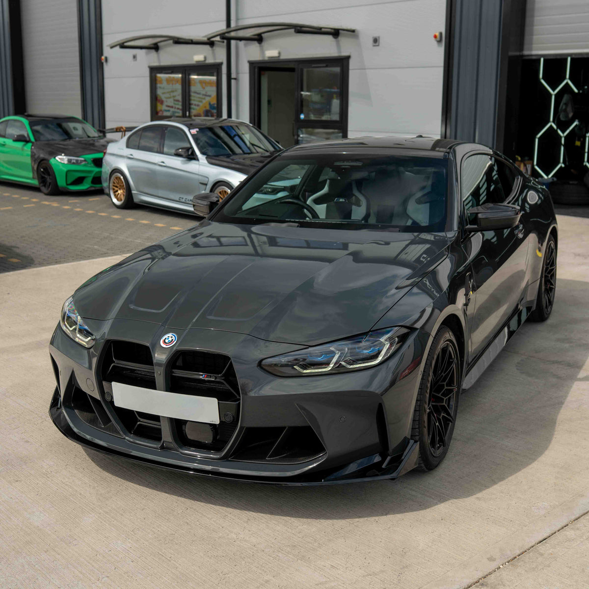BMW M3 & M4 G80/G81/G82/G83 Gloss Black Splitter - V1 - view 6