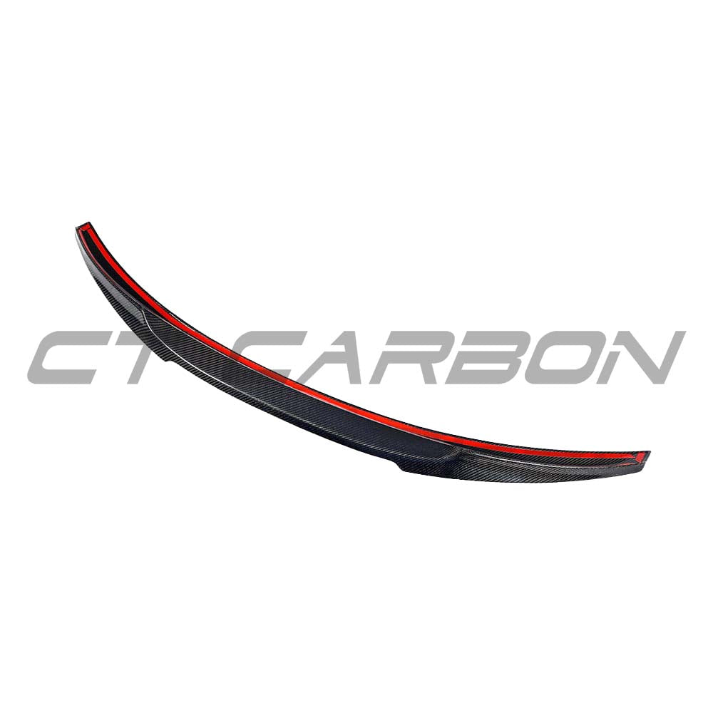 BMW M3/3 Series G80/G20 2018+ Wet Carbon Fibre Spoiler - V3 - view 11