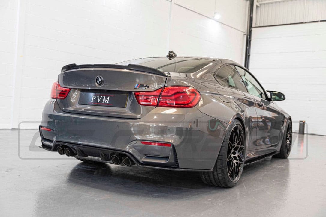 BMW M3/M4 (F80 F82 F83) Carbon Fibre Diffuser - V3 - view 3