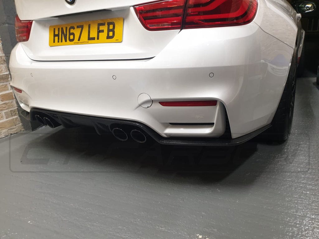 BMW M3/M4 (F80 F82 F83) Carbon Fibre Diffuser - V3 - view 7