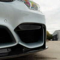 BMW M3/M4 (F80 F82 F83) Upper Front Carbon Fibre Canards - view 2