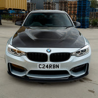 BMW M3/M4 (F80 F82 F83) Upper Front Carbon Fibre Canards - view 4