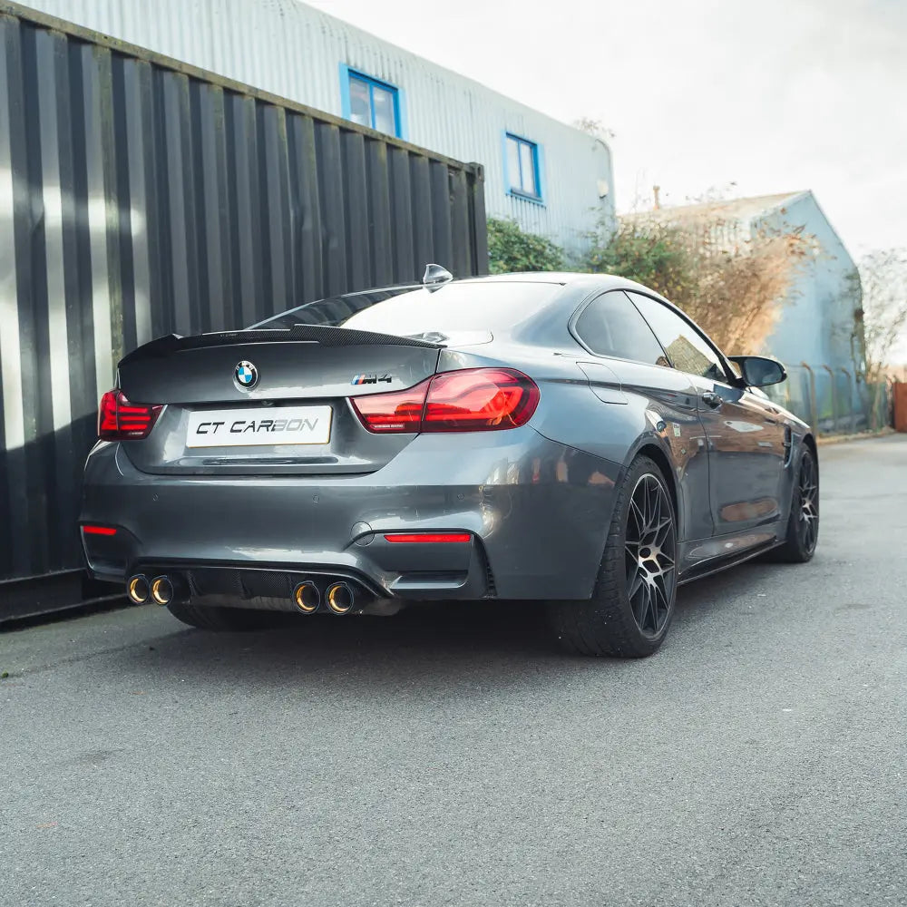 BMW M3/M4 F80/F82/F83 Carbon Fibre Diffuser - V1 - view 2