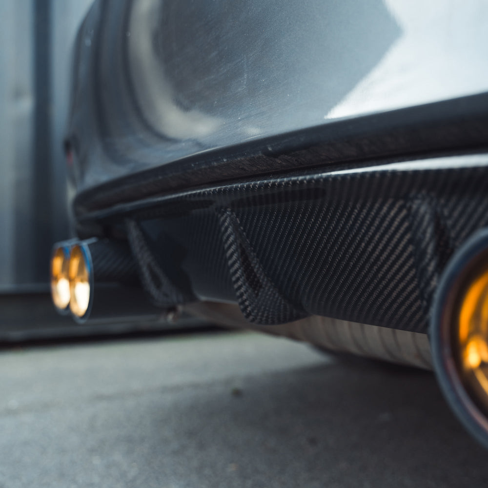 BMW M3/M4 F80/F82/F83 Carbon Fibre Diffuser - V1 - view 3