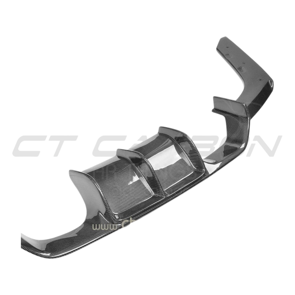 BMW M3/M4 F80/F82/F83 Carbon Fibre Diffuser - V2 - view 7