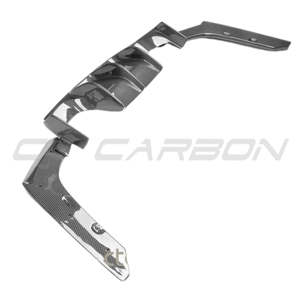 BMW M3/M4 F80/F82/F83 Carbon Fibre Diffuser - V2 - view 9