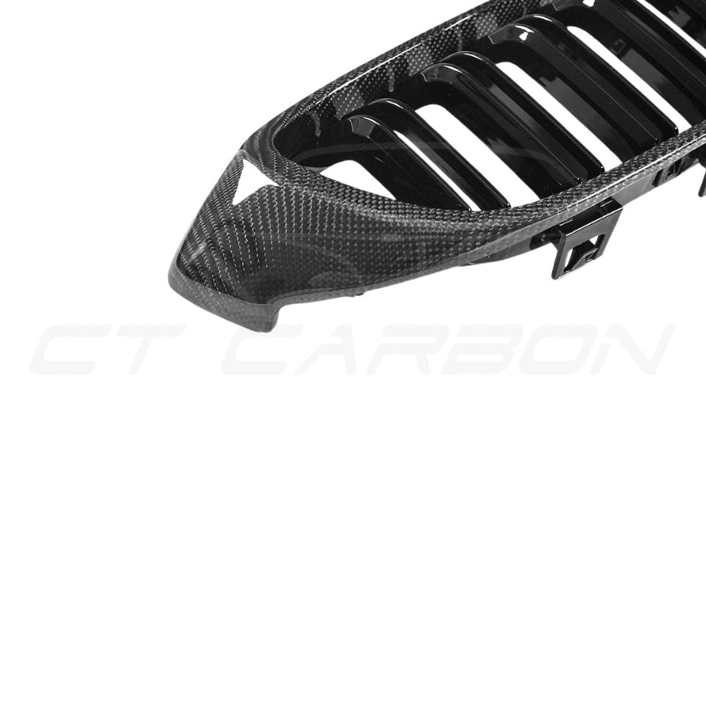 BMW M3/M4 F80/F82/F83 Carbon Fibre Front Grilles - view 8