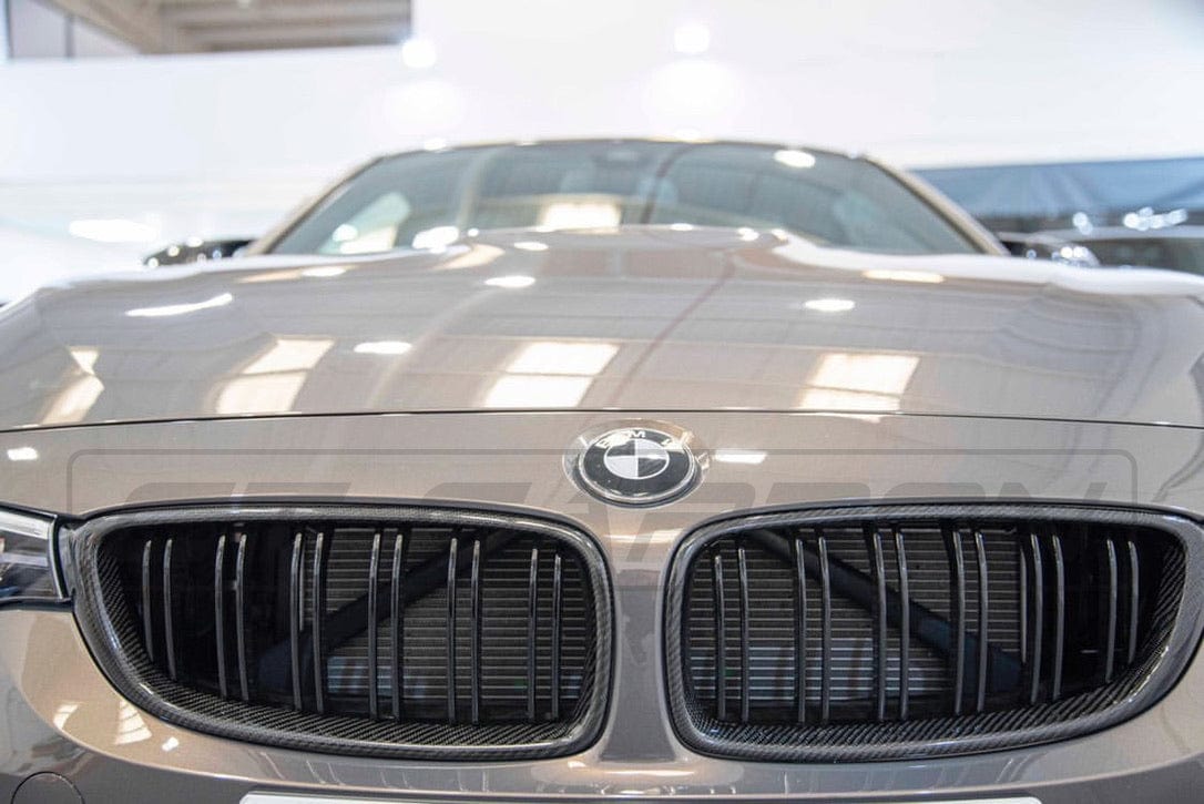 BMW M3/M4 F80/F82/F83 Carbon Fibre Front Grilles - view 7