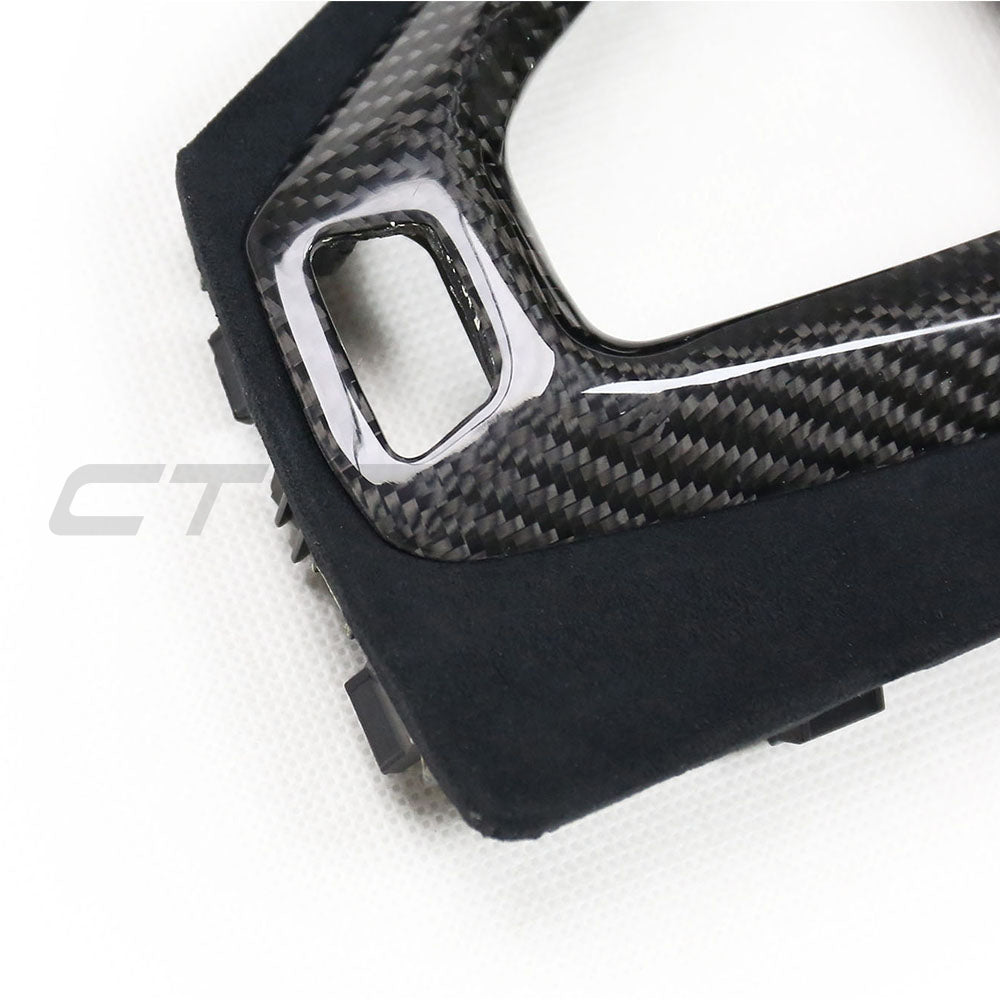 BMW M3/M4 F80/F82/F83/F87 Alcantara & Carbon Shifter Surround (lhd) - view 8