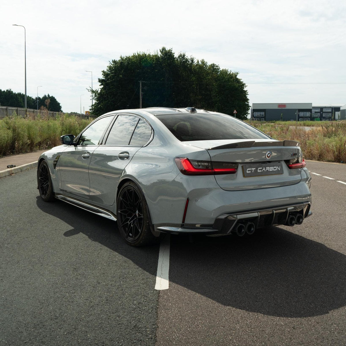 BMW M3/M4 G80/G81/G82/G83 Carbon Fibre Diffuser - V2 - view 3