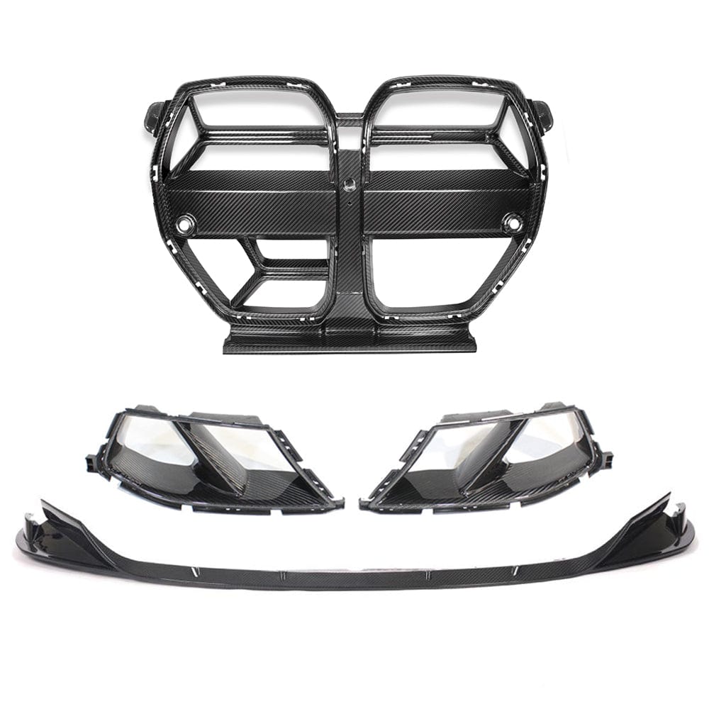 BMW M3/M4 G80/G81/G82/G83 Carbon Fibre Front End Pack (acc) - V1