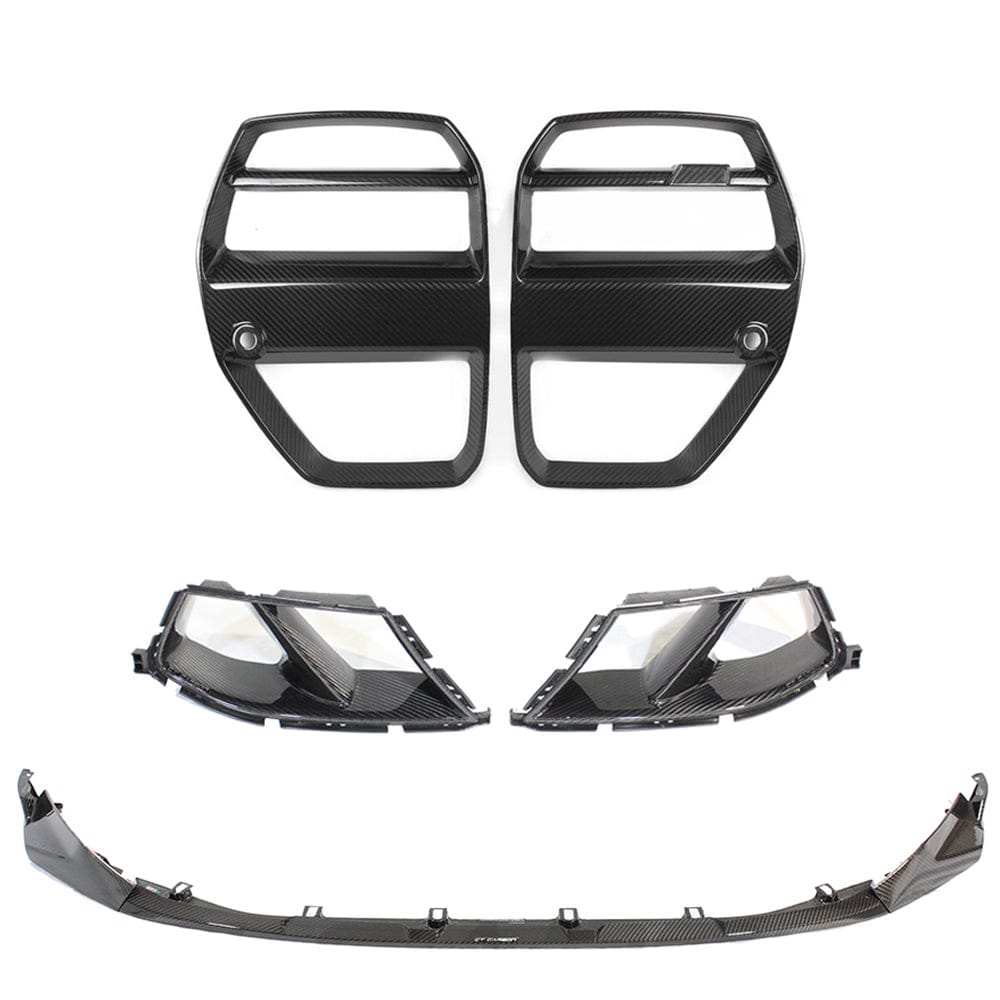 BMW M3/M4 G80/G81/G82/G83 Carbon Fibre Front End Pack (acc) - V4