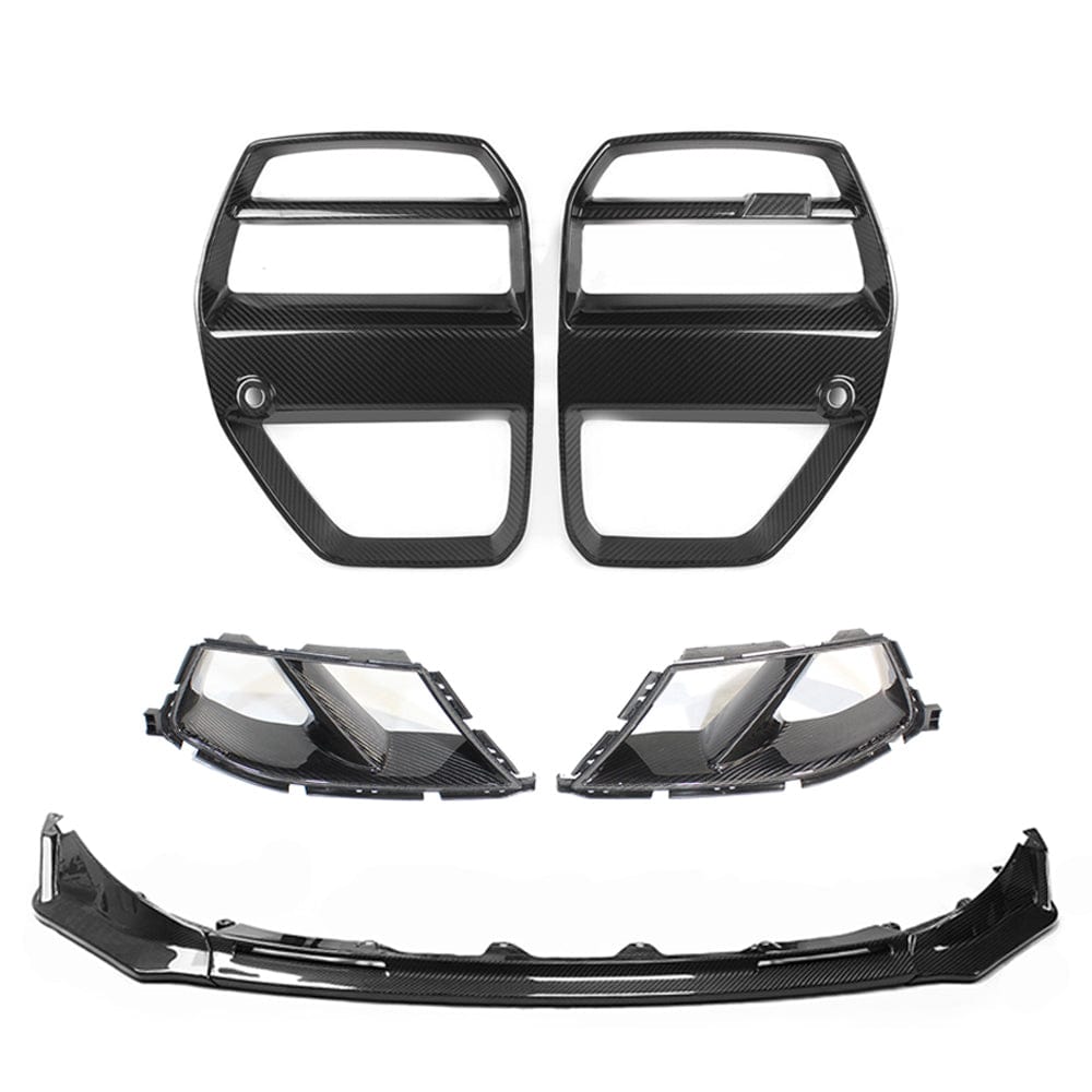 BMW M3/M4 G80/G81/G82/G83 Carbon Fibre Front End Pack - V5 With Acc