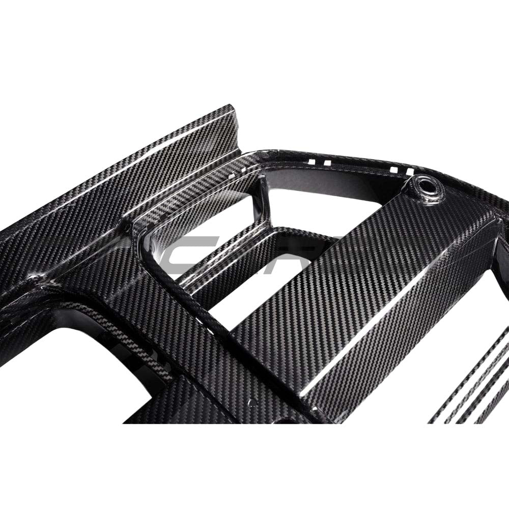 BMW M3/M4 G80/G81/G82/G83 Carbon Fibre Grille - With Acc - V2 - view 9