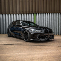 BMW M3/M4 G80/G81/G82/G83 Carbon Fibre Splitter - V2 - CT Design - view 10