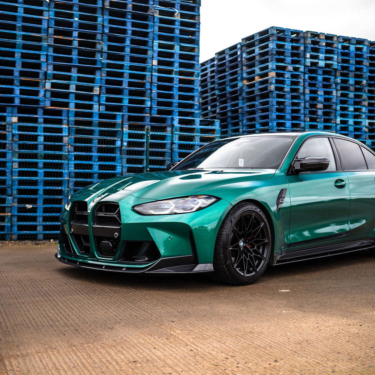 BMW M3/M4 G80/G81/G82/G83 Carbon Fibre Splitter - V2 - CT Design - view 5