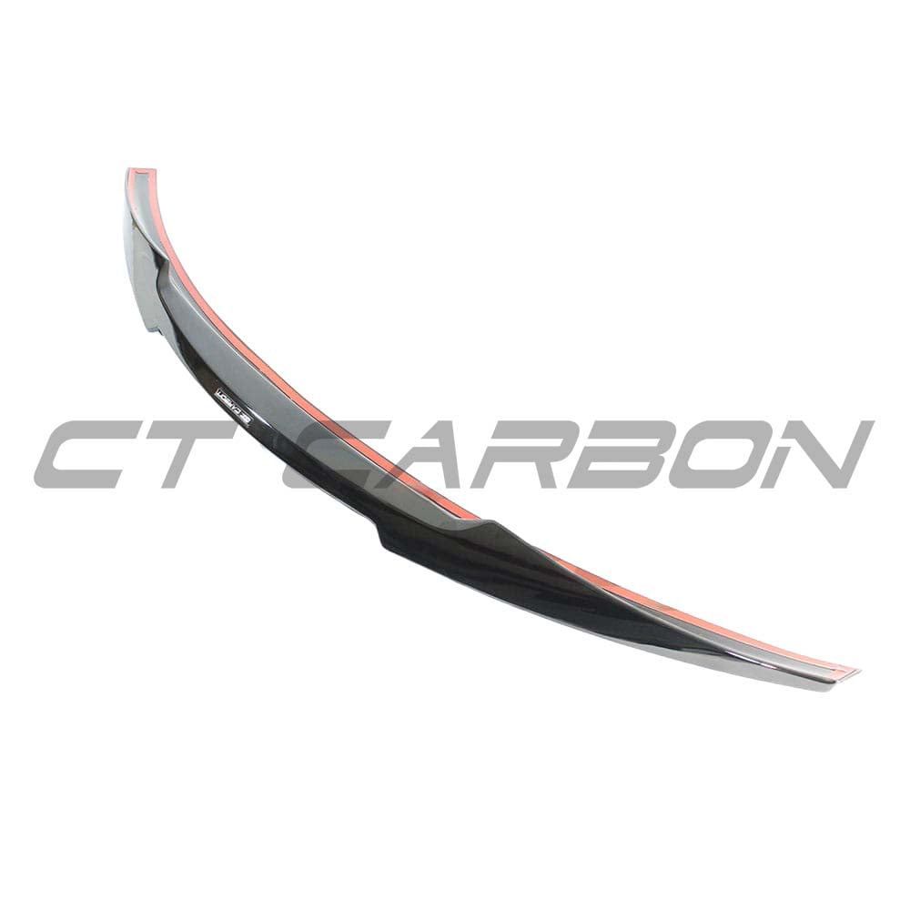 BMW M4 F82 2014-2020 Gloss Black Spoiler - V5 - view 3