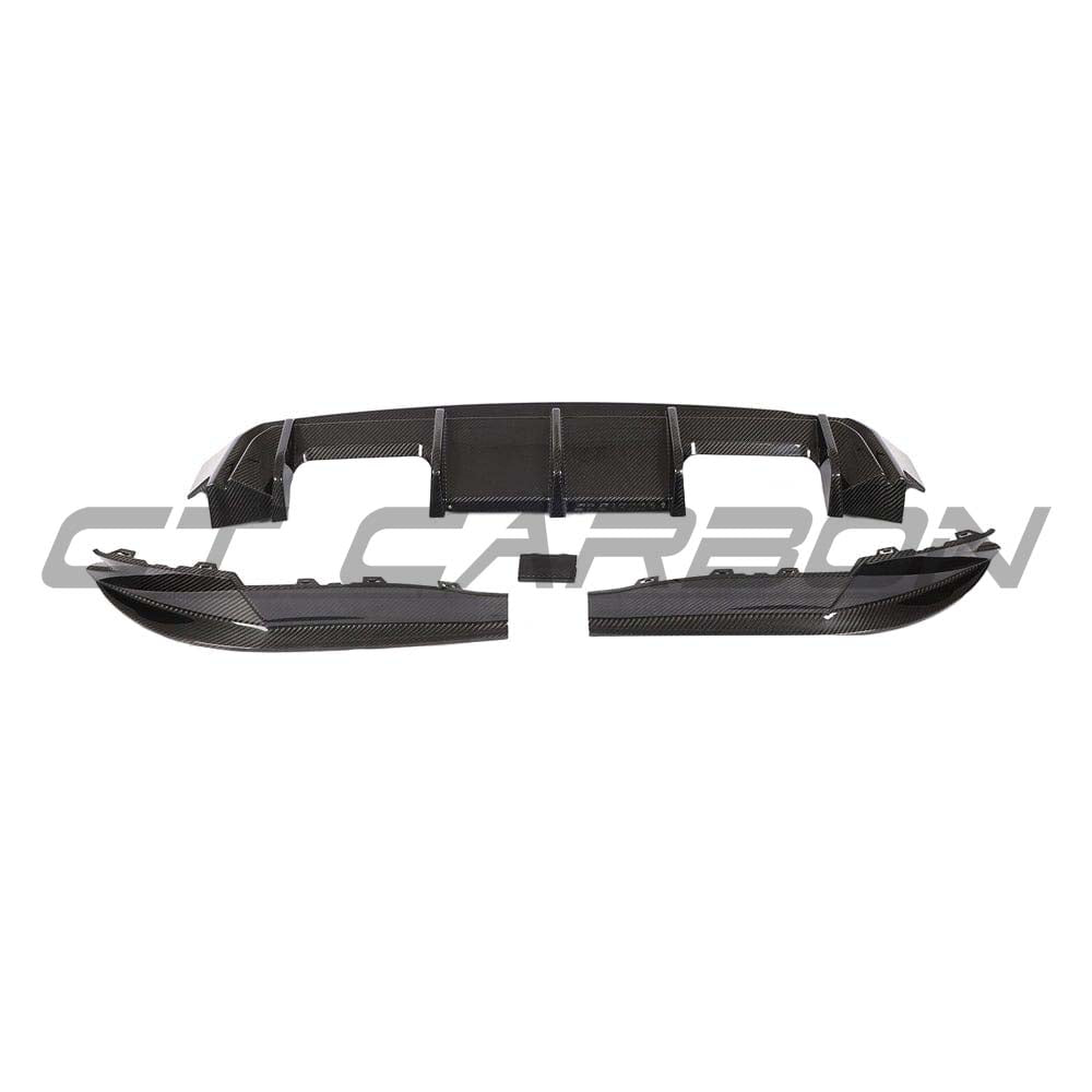 BMW M4 G82/G83 2021+ Carbon Fibre Diffuser V1 - CT Design - view 5
