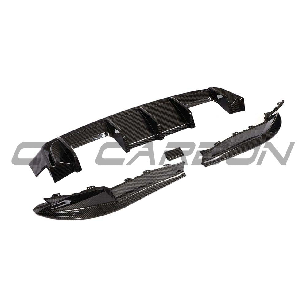 BMW M4 G82/G83 2021+ Carbon Fibre Diffuser V1 - CT Design - view 8