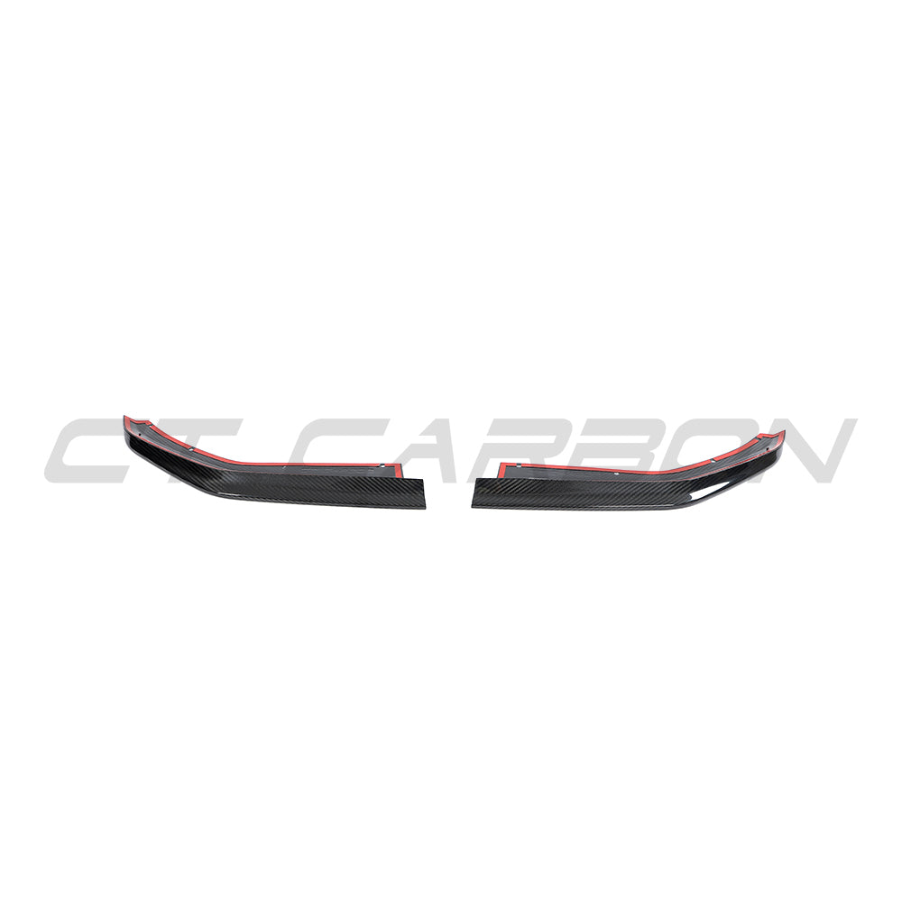 BMW M4 G82/G83 Carbon Fibre Rear Corner Extensions - CT Design - view 2