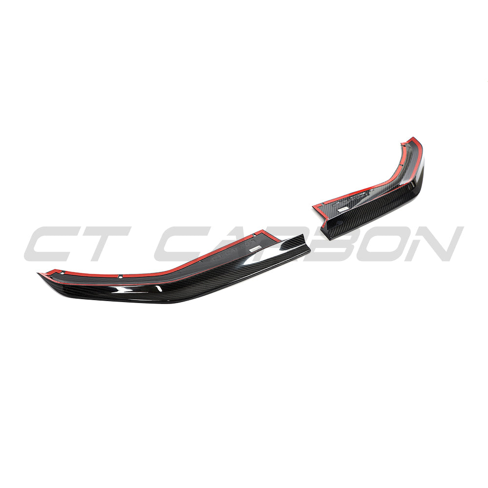 BMW M4 G82/G83 Carbon Fibre Rear Corner Extensions - CT Design - view 3
