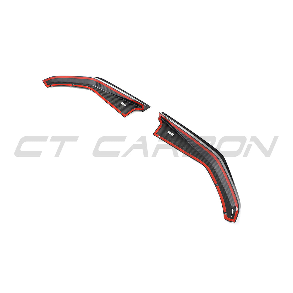 BMW M3 G80/G81 Carbon Fibre Rear Corner Extensions - CT Design - view 5
