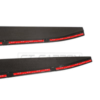 BMW M4 G82/G83 Carbon Fibre Side Skirt Extensions V1 - CT Design - view 12
