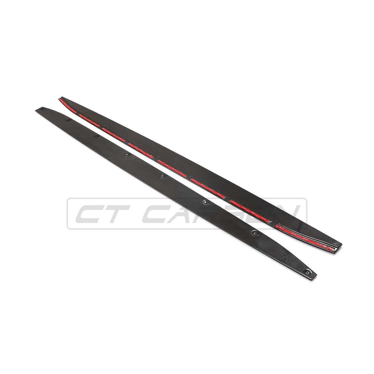 BMW M4 G82/G83 Carbon Fibre Side Skirt Extensions V1 - CT Design - view 16