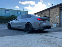 BMW M4 G82/G83 Carbon Fibre Side Skirt Extensions V1 - CT Design - view 6