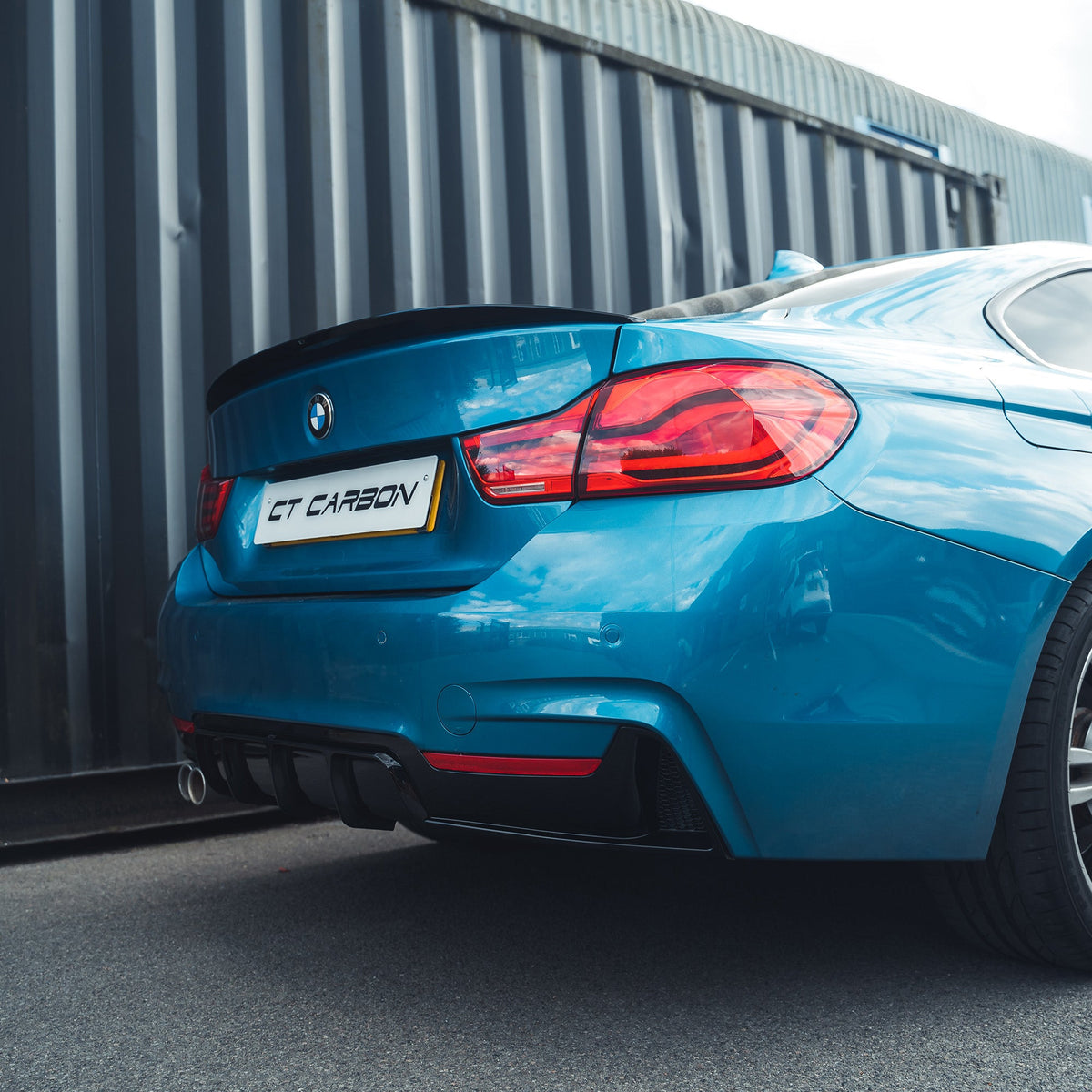 BMW 4 Series 2013-2020 F32 Gloss Black Full Kit (twin Exhaust) - V2 - view 5