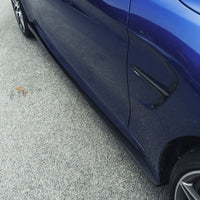 BMW M3/M4 (F80 F82 F83) 2014-2020 Carbon Fibre Side Skirts - V2 - view 7