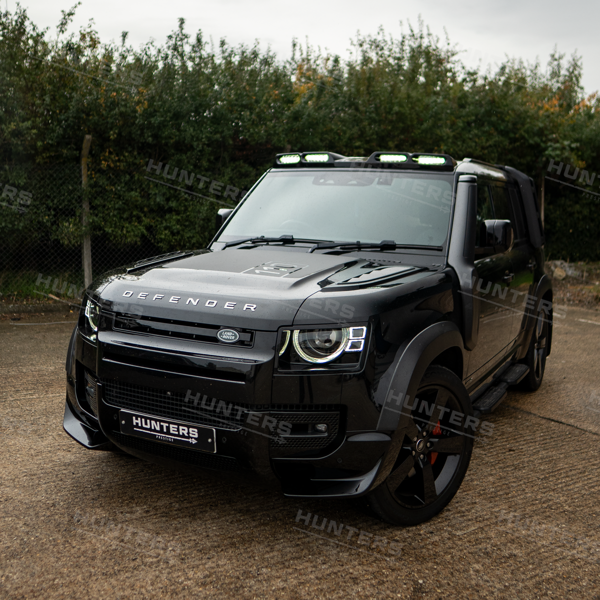Defender L663 Hunters Prestige Front Integrated Canards - view 2