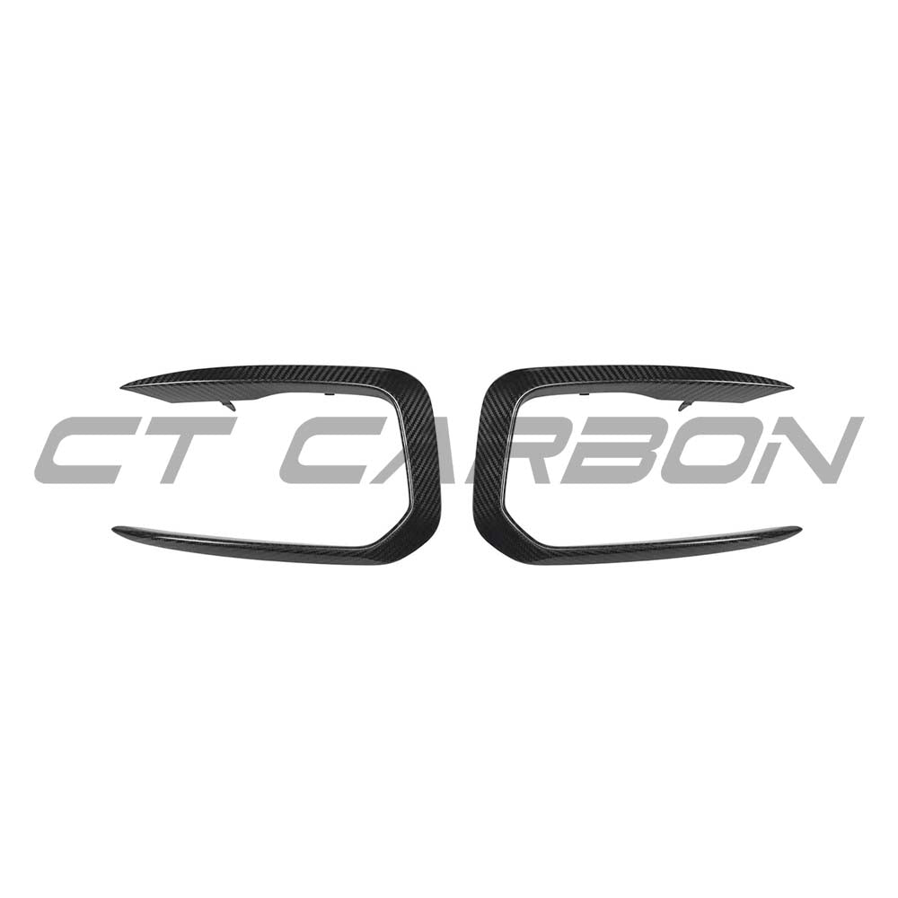 BMW F20 & F21 1 Series LCI 2015-2019 Carbon Fibre Front Bumper Vent Replacements - view 2