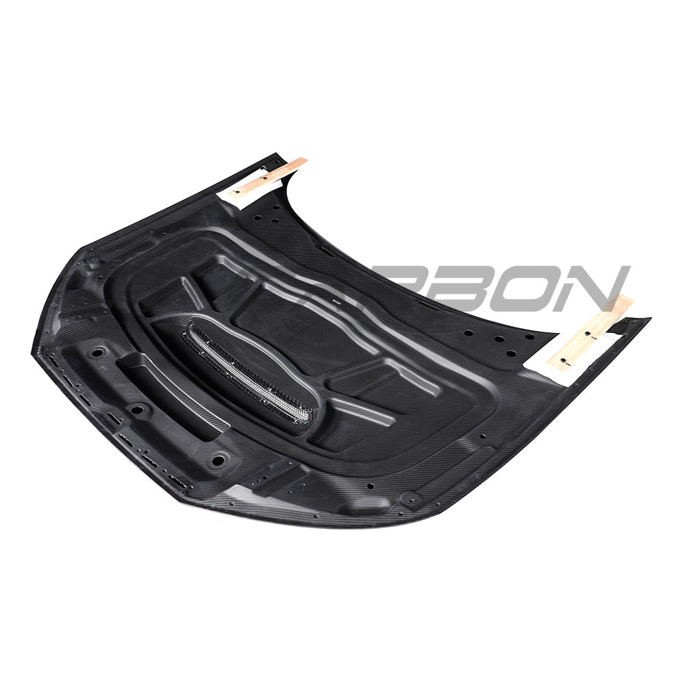 Audi A4/S4/RS4 B9/B9.5 2016-2024 Carbon Fibre Bonnet/hood - view 5