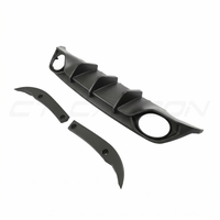 Audi RS3 8Y 2022-2024 Saloon Matte Carbon Fibre Diffuser - V1 - CT Design - view 5