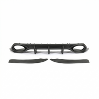 Audi RS3 8Y 2022-2024 Saloon Matte Carbon Fibre Diffuser - V1 - CT Design