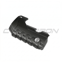 Audi RS3 8Y 2020+ Matte Carbon Fibre Engine Cover - CT Design - view 2