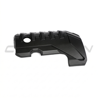 Audi RS3 8Y 2020+ Matte Carbon Fibre Engine Cover - CT Design - view 3