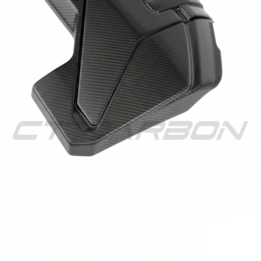 Audi RS3 8Y 2020+ Matte Carbon Fibre Engine Cover - CT Design - view 5