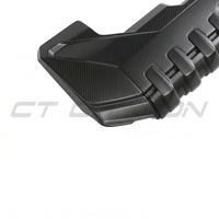 Audi RS3 8Y 2020+ Matte Carbon Fibre Engine Cover - CT Design - view 8