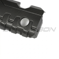 Audi RS3 8Y 2020+ Matte Carbon Fibre Engine Cover - CT Design - view 9