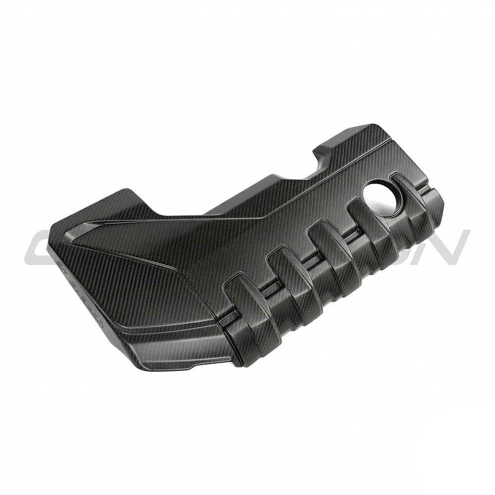 Audi RS3 8Y 2020+ Matte Carbon Fibre Engine Cover - CT Design - view 10
