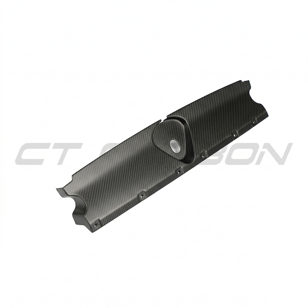 Audi RS3 8Y 2020+ Matte Carbon Fibre Engine Bay Scuttle Trim - view 3