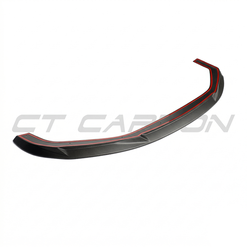 Audi RS3 8Y 2025+ Matte Carbon Fibre Splitter - CT Design V2 - view 2