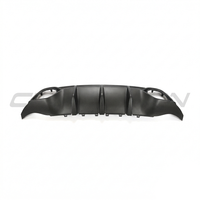 Audi RS3 8Y 2022-2024 Sportback Matte Carbon Fibre Diffuser - V1 - CT Design - view 4