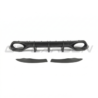 Audi RS3 8Y 2022-2024 Sportback Matte Carbon Fibre Diffuser - V1 - CT Design - view 2