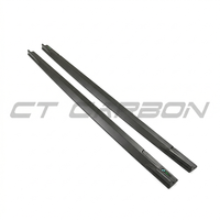 Audi RS3 8Y 2022+ Matte Carbon Fibre Side Skirts - CT Design - view 4