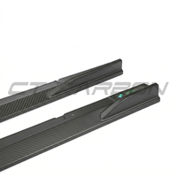 Audi RS3 8Y 2022+ Matte Carbon Fibre Side Skirts - CT Design - view 2