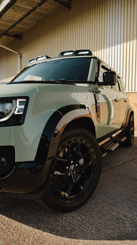 Defender L663 Gloss Black 110 Wide Wheel Arch Kit - view 7